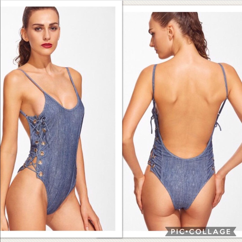Blue jean one piece!